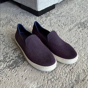 Rothy's  Loafers in Deep Purple and Blue